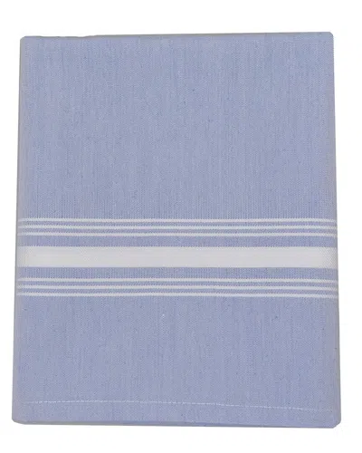 Bombacio Linens Reverse Bistro Set Of 4 Sky Blue Napkins