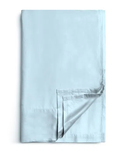 Bombacio Linens Sunrise Sky Blue Sateen Flat Sheet