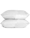 Bombacio Linens Sunrise White Sateen Set Of 2 Pillow Cases In White