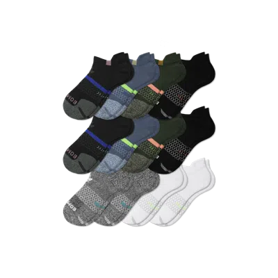 Bombas All-purpose Performance Ankle Sock 12-pack In Storm Multi