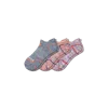 Bombas All-purpose Performance Ankle Sock 3-pack In Blue Crimson Mix