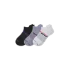 Bombas All-purpose Performance Ankle Sock 3-pack In Navy Grey Mix
