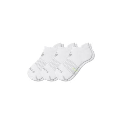 Bombas All-purpose Performance Ankle Sock 3-pack In True White