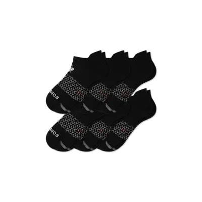 Bombas All-purpose Performance Ankle Sock 6-pack In Black Bee