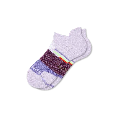 Bombas All-purpose Performance Ankle Socks In Purple Mist