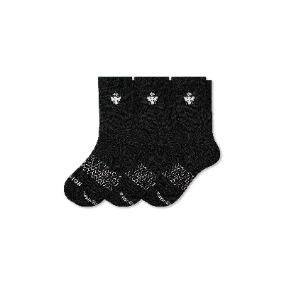 Bombas All-purpose Performance Calf Sock 3-pack In Black