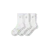 Bombas All-purpose Performance Calf Sock 3-pack In Bright White