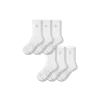 Bombas All-purpose Performance Calf Sock 6-pack In Bright White
