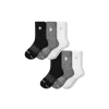 Bombas All-purpose Performance Calf Sock 6-pack In Mixed