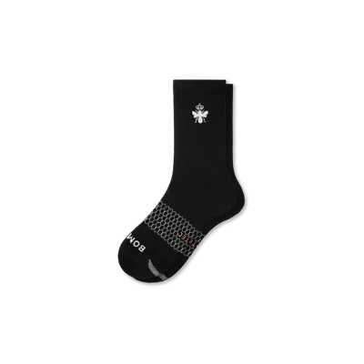 Bombas All-purpose Performance Calf Socks In Dark Black