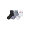Bombas All-purpose Performance Quarter Sock 3-pack In Black Grey Mix