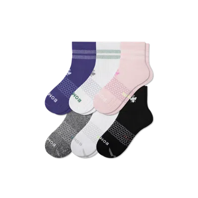 Bombas All-purpose Performance Quarter Sock 6-pack