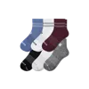 Bombas All-purpose Performance Quarter Sock 6-pack In Gray