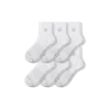 Bombas All-purpose Performance Quarter Sock 6-pack In White