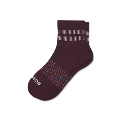 Bombas All-purpose Performance Quarter Socks In Red
