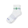 Bombas All-purpose Performance Quarter Socks In White Dawn