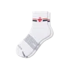 Bombas All-purpose Performance Quarter Socks In White Navy