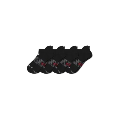 Bombas All Sport Ankle Sock 4-pack In Black