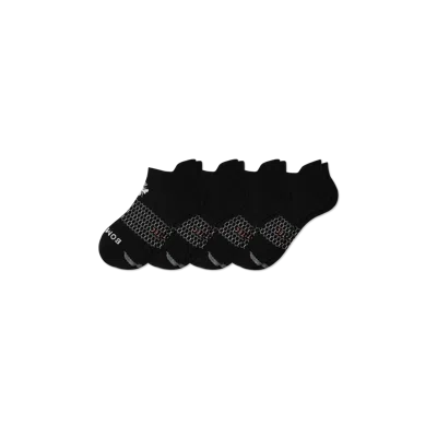 Bombas All Sport Ankle Sock 4-pack In Black