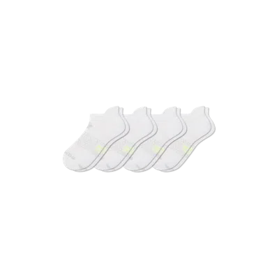 Bombas All Sport Ankle Sock 4-pack In White