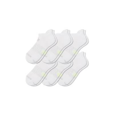 Bombas All Sport Ankle Sock 6-pack In White