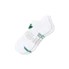 Bombas All Sport Ankle Socks In White Canopy
