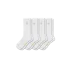 Bombas All Sport Calf Sock 4-pack In Gray