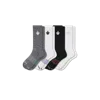 Bombas All Sport Calf Sock 4-pack In Multi