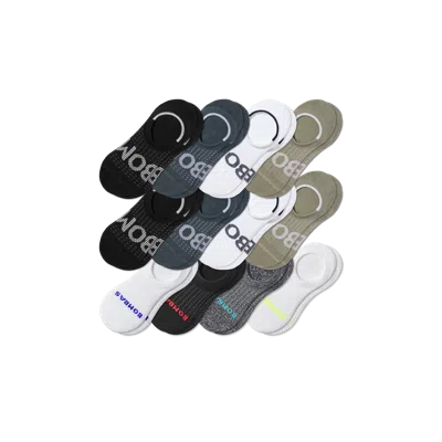 Bombas All Sport Cushioned No Show Sock 12-pack