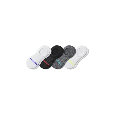 Bombas All Sport Cushioned No Show Sock 4-pack