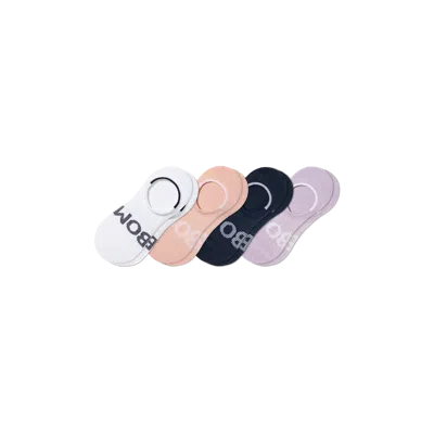 Bombas All Sport Cushioned No Show Sock 4-pack In Blue