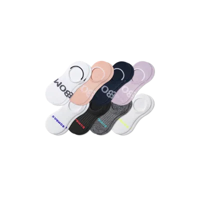 Bombas All Sport Cushioned No Show Sock 8-pack In Multi