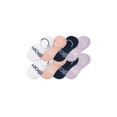 Bombas All Sport Cushioned No Show Sock 8-pack In Multi