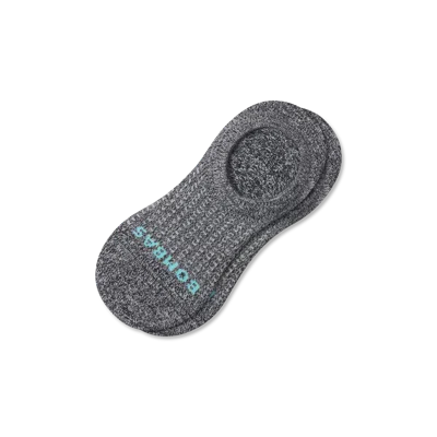 Bombas All Sport Cushioned No Show Socks In Gray