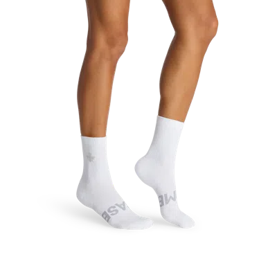 Bombas All Sport Half Calf Socks In White