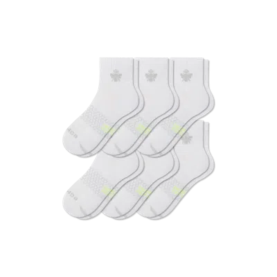 Bombas All Sport Quarter Sock 6-pack In White