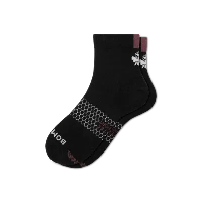 Bombas All Sport Quarter Socks In Black