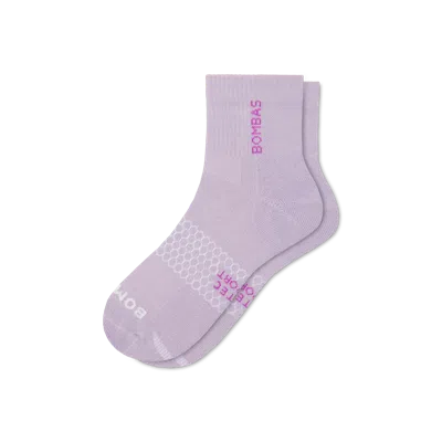 Bombas All Sport Quarter Socks In Gray