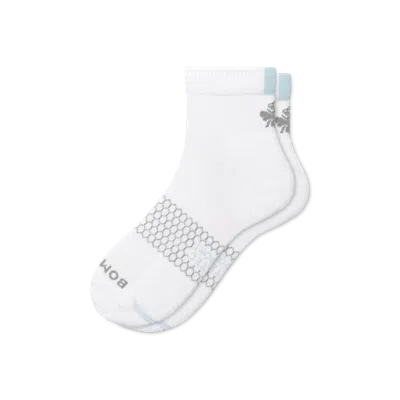 Bombas All Sport Quarter Socks In White