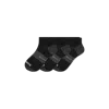 Bombas Ankle Compression Socks 3-pack In Black Grey