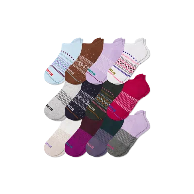 Bombas Ankle Sock 12-pack In Multi