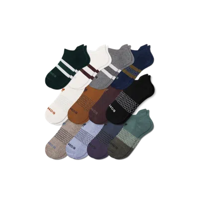 Bombas Ankle Sock 12-pack In Forest Navy Mix
