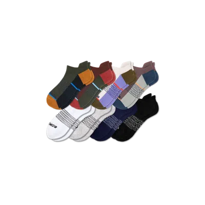 Bombas Ankle Sock 8-pack In Mineral Purple Mix