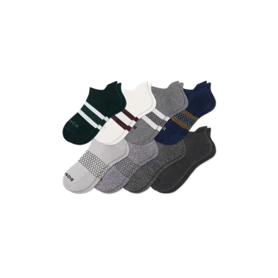 Bombas Ankle Sock 8-pack In Forest Marls Mix