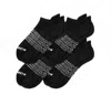 Bombas Solids Ankle Sock 4-pack In Black