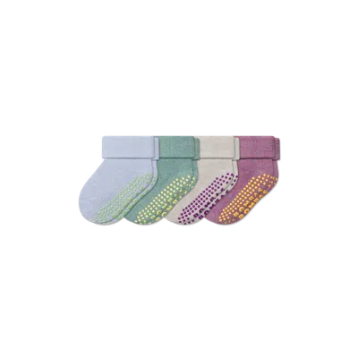 Bombas Baby Gripper Sock 4-pack (6-12 Months) In Multi