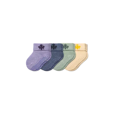 Bombas Baby Gripper Sock 4-pack (6-12 Months) In Multi