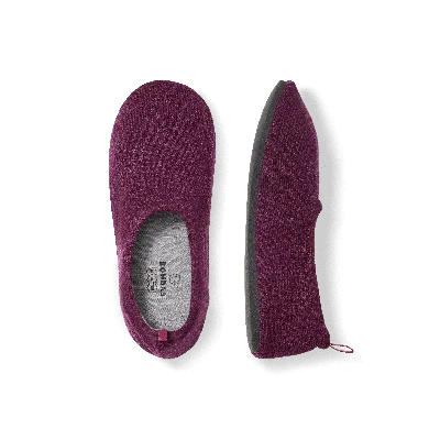 Bombas Ballet Slipper In Plum Night Heather