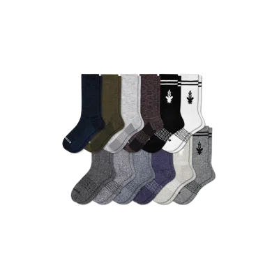 Bombas Calf Sock 12-pack In Meteor Marls Originals Mix