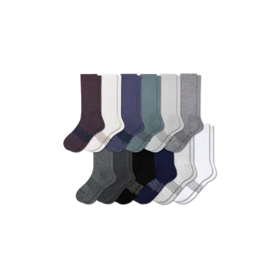 Bombas Calf Sock 12-pack In Navy Surf Mix